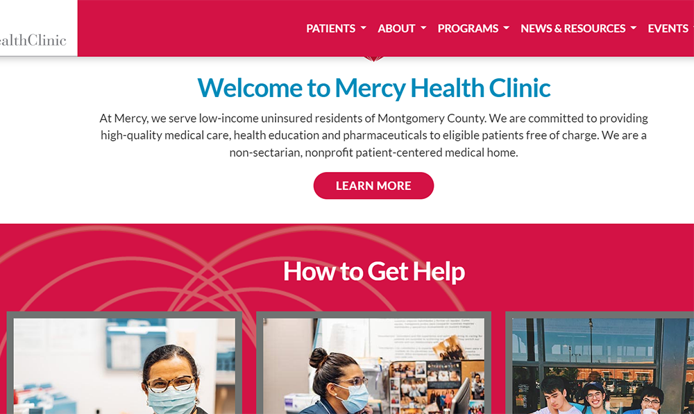 Mercy Health Clinic screenshot